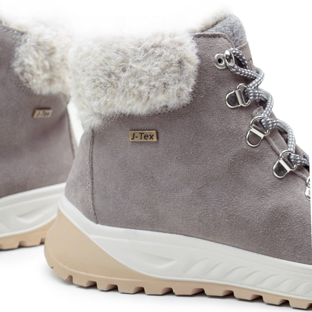 Minfot Sala Kängor Mocka J-Tex Taupe