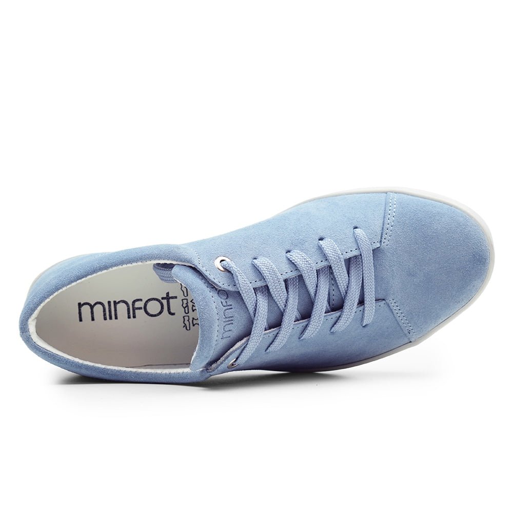 Minfot Aveny Sneaker Mocka Ljusblå