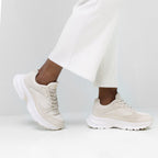 Minfot Joy Sneakers Dam Mesh Mocka Sand