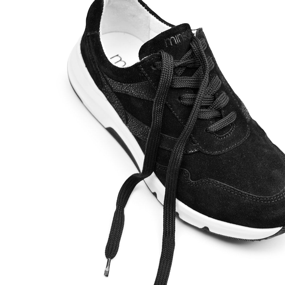 Minfot Sneaker Dam Softrole Pop Svart