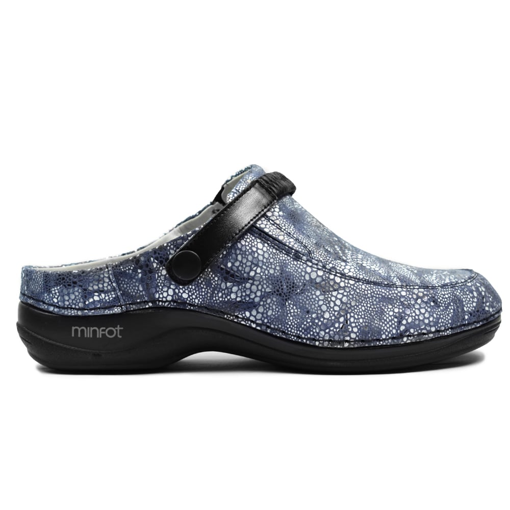 Minfot Arbetssko Mjuk Mosaik Svart