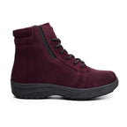 Minfot Dubbskor Lima Mocka Ull Bordeaux