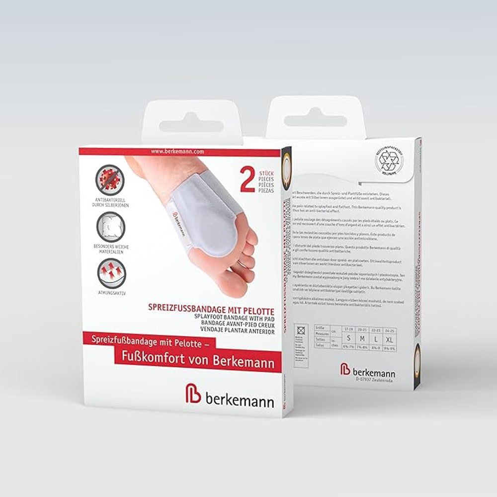 Produktbild 4 - Berkemann Splayfoot Bandage with Pad Förfotsbandage