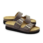 Minfot Sandaler Mjuk Bio Moa Mocka Grå