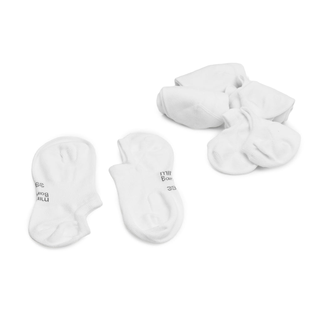 Produktbild 7 - fuktabsoberande-ankelstrumpor-bambu-vita-5-pack