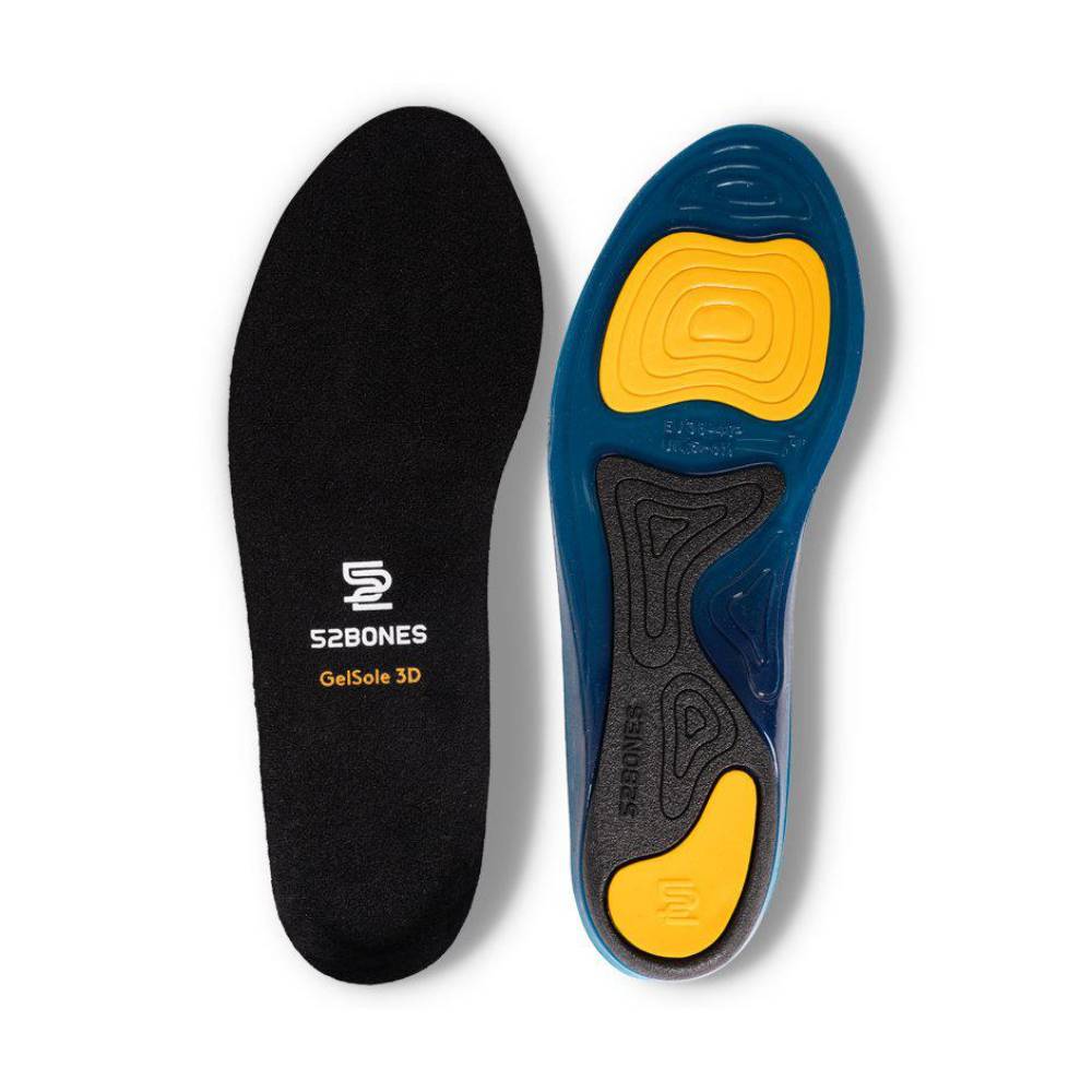 52BONES Stötdämpande Gelsulor GELSOLE 3D