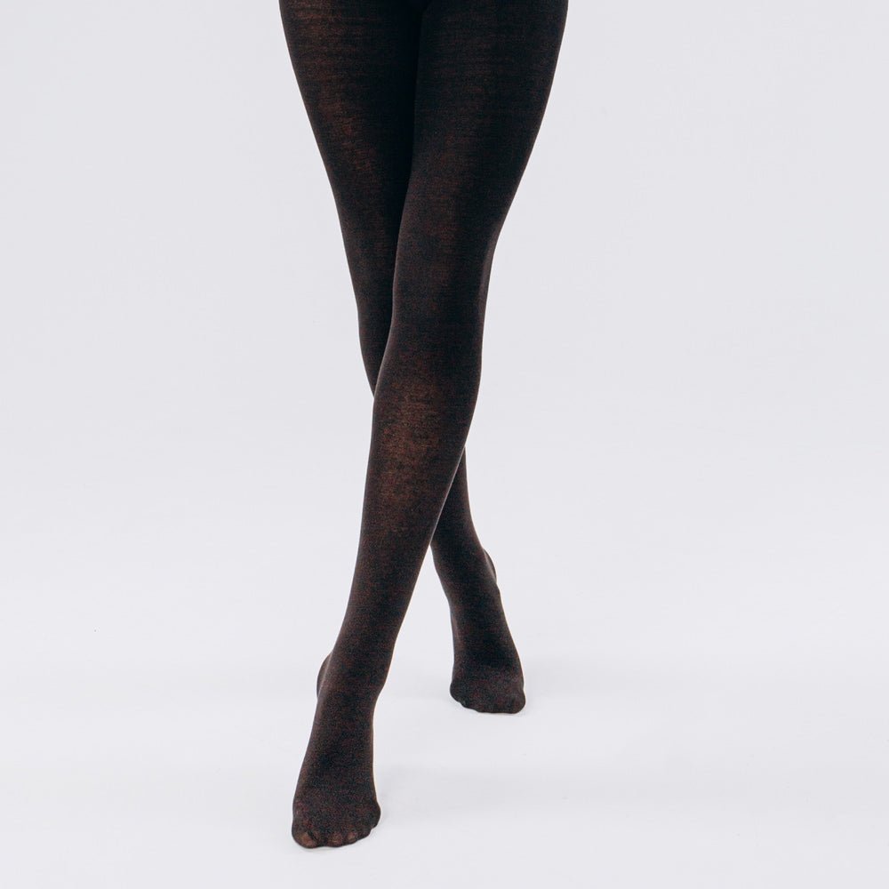 Giulia Lucky Cotton Strumpbyxor Bomull 200 den Svart