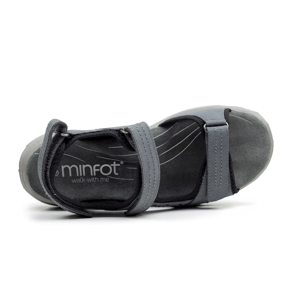 Produktbild 5 - Minfot Sandaler Sandhamn Dam Nubuck Grey