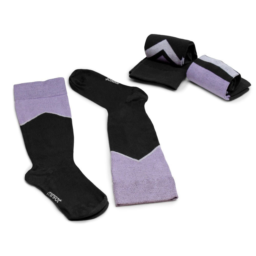 Produktbild 7 - grape-breda-stodstrumpor-3-pack-okar-blodcirkulation-bambu