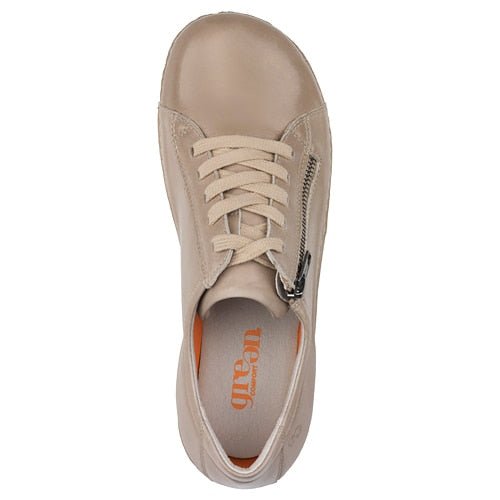 Green Comfort Marina Lace Shoe Zipper Sand