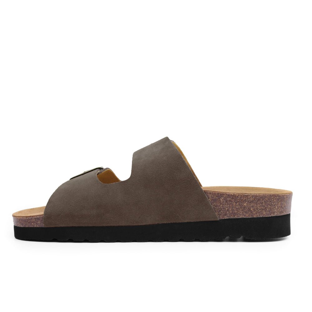 Minfot Moa Sandaler Dam Mjuk Bio Mocka Taupe