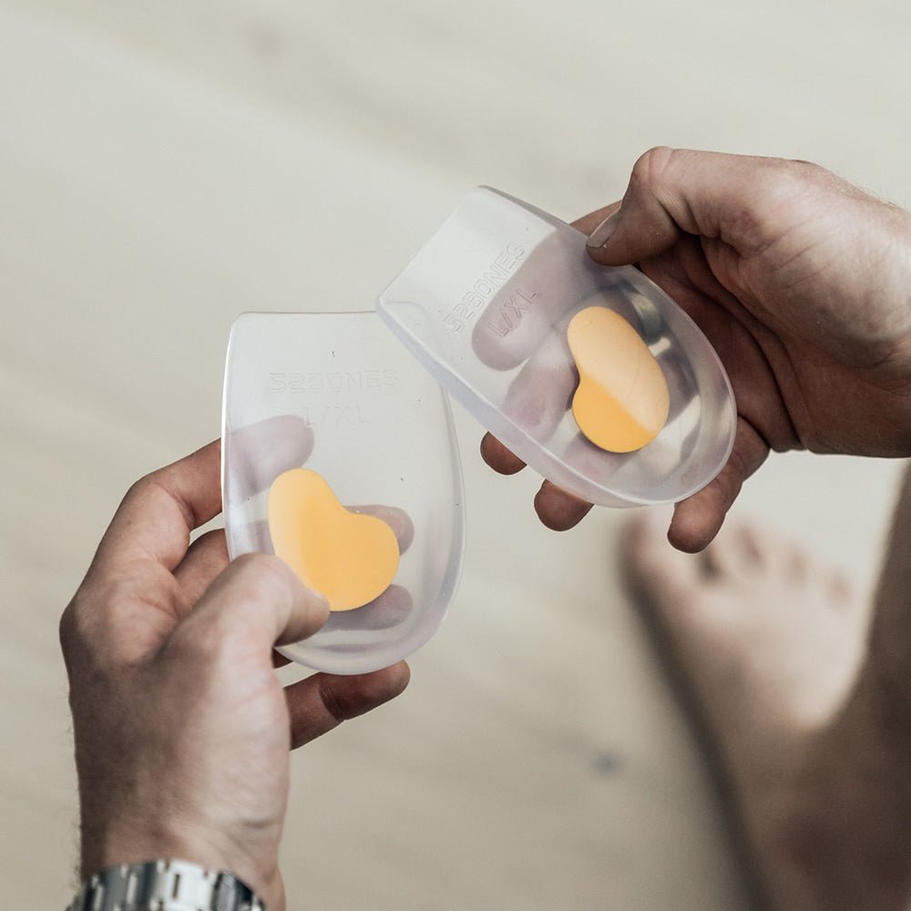 52BONES Gel HeelCup Hälinlägg mjuk dämpning