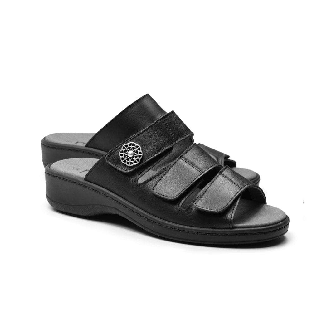 Minfot Sandaler Hallux Valgus Dahlia Svart