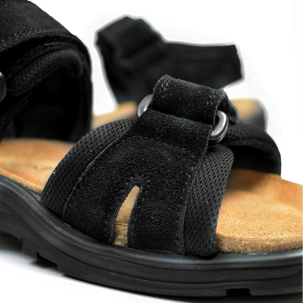 Produktbild 12 - Minfot Sandaler Flex Svart Mocka