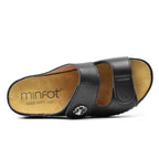 Minfot Petunia Sandaler Dam Stretch Svart