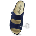 Minfot Skagen Sandaler Dam Stretch Navy