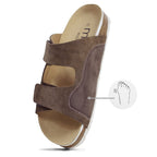 Minfot Lova Sandaler Dam Mocka Hallux Valgus Primo Soft Stone
