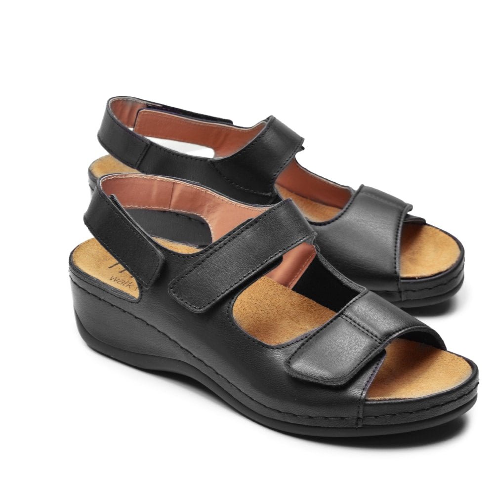 Minfot Sandaler Stretch Iris Hälrem Svart