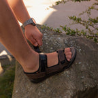 Minfot Sandaler Burensvik Herr Nubuck Brun