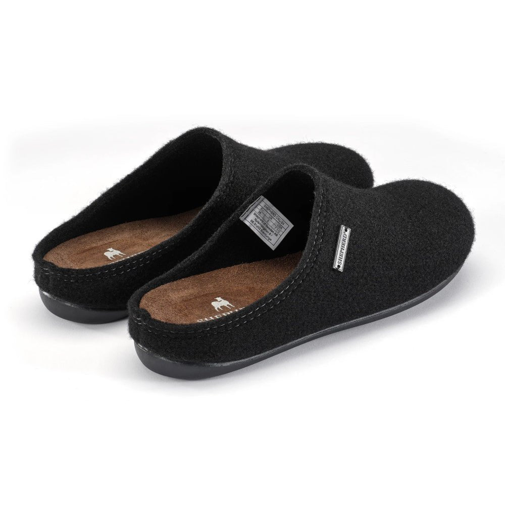 Produktbild 3 - Shepherd Jon Tofflor Ull Herr Svart