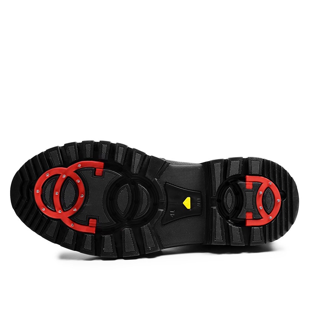 Minfot Dubbskor Kalix Skinn Ull Svart