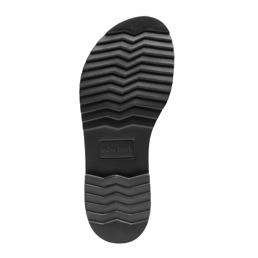 New Feet Lykke Boots Dubbla Dragkedjor Svart