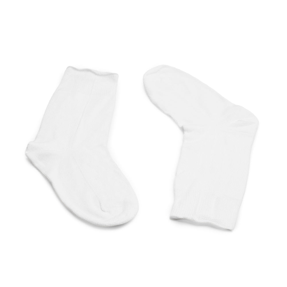 Produktbild 7 - Minfot Sömlösa Strumpor Bomull Vit 1-pack