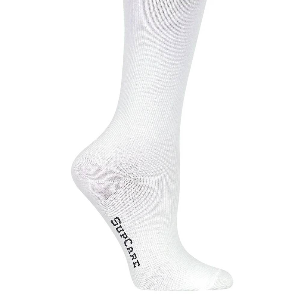 Produktbild 2 - SupCare Stödstrumpor Bomull Vit