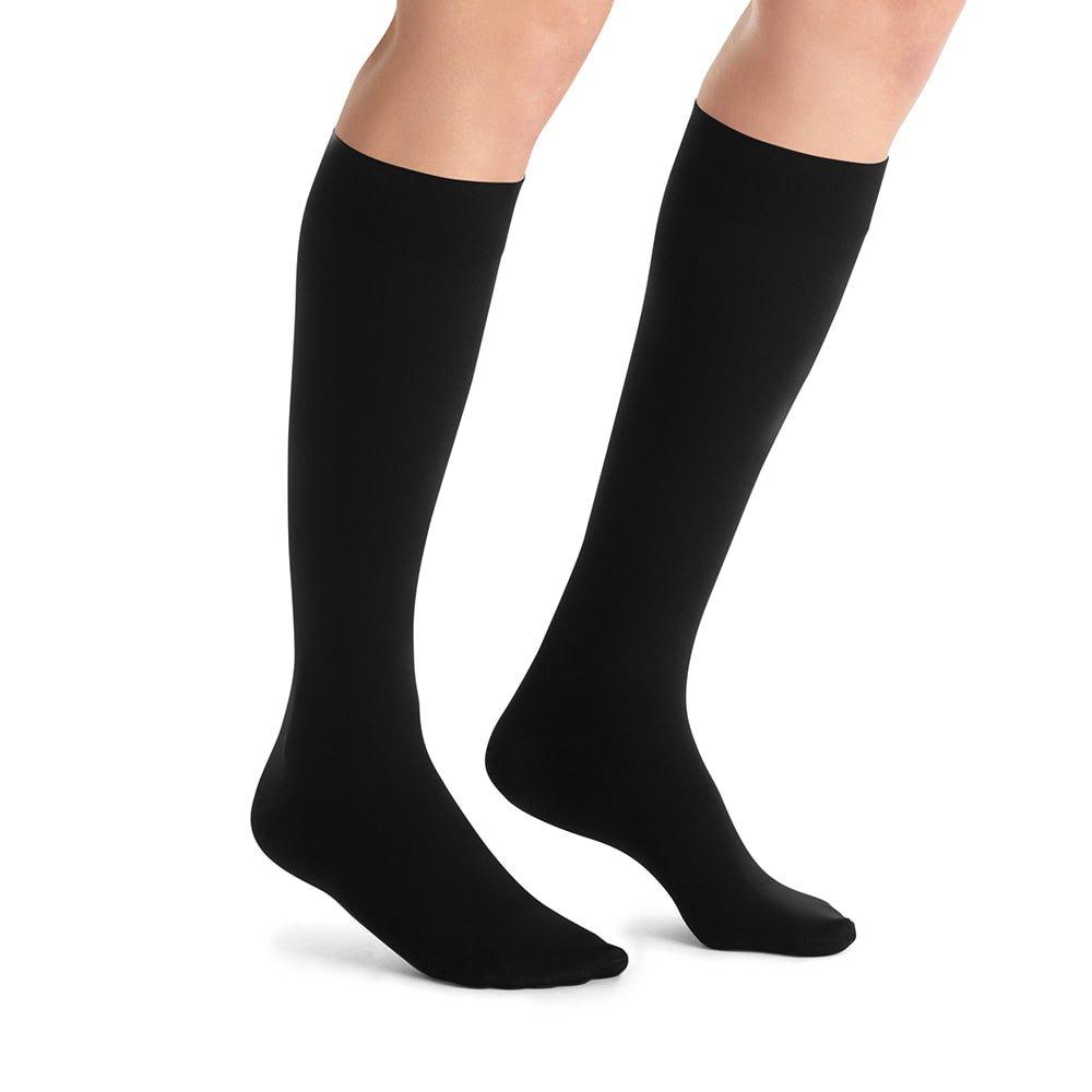 Jobst Kompressionsstrumpor Klass 2 Opaque SoftFit Black