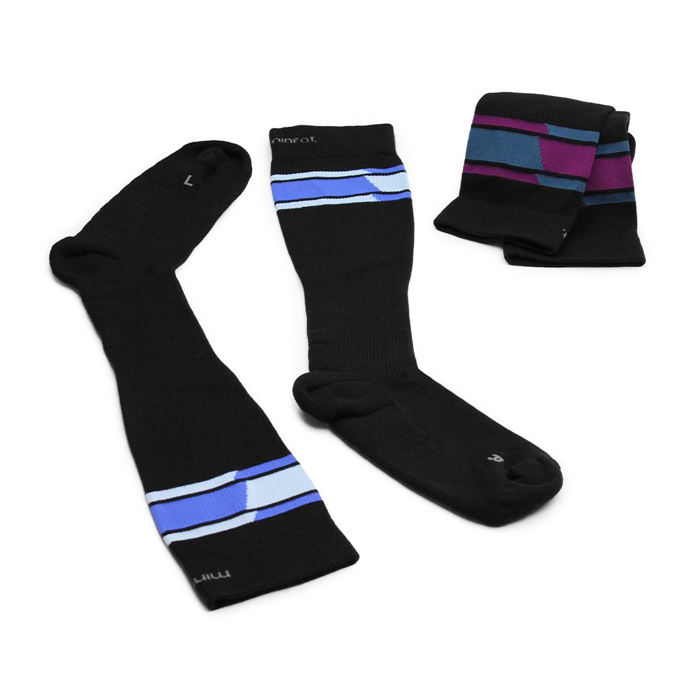 Minfot Sport Kompressionsstrumpor Speed Lyocell 2-pack