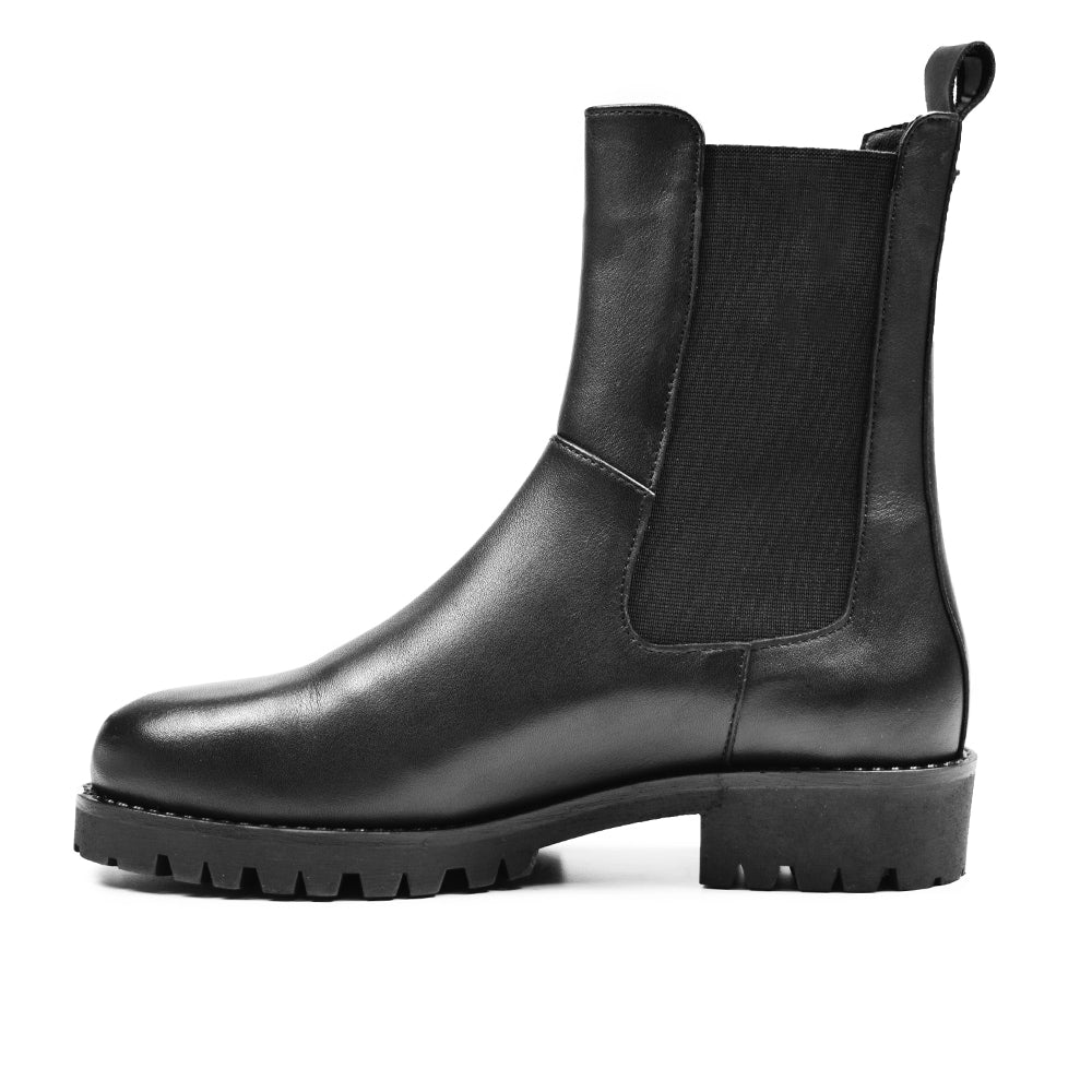 Produktbild 4 - Minfot Chelsea Boots City Läder Svart