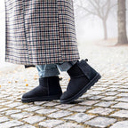 Rugged Gear Fårskinnsboots Black