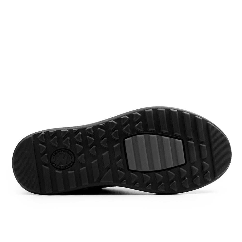 Produktbild 7 - Minfot Way Hög Sneaker Bred Stretch Svart