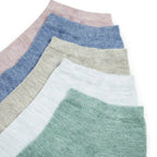 Minfot Bomullsstrumpor Sneaker Sensitive Pastell 5-pack