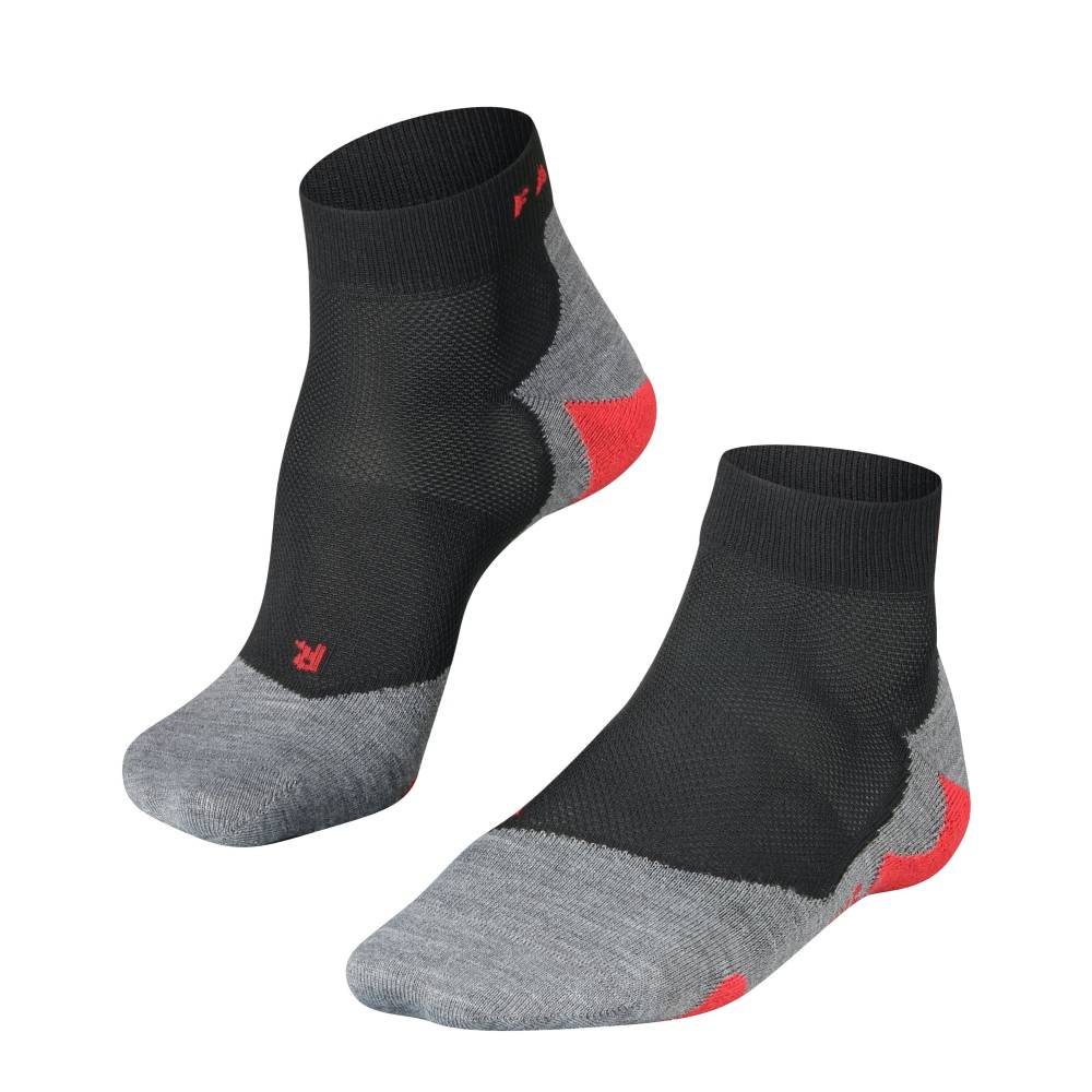Falke RU5 Lightweight Short Men Running Socks Black