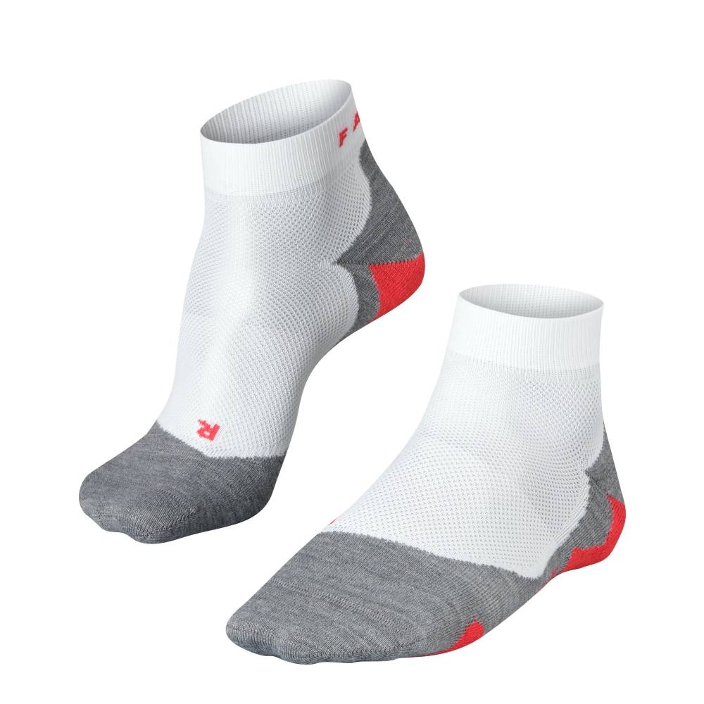 Falke RU5 Lightweight Short Men Running Socks White