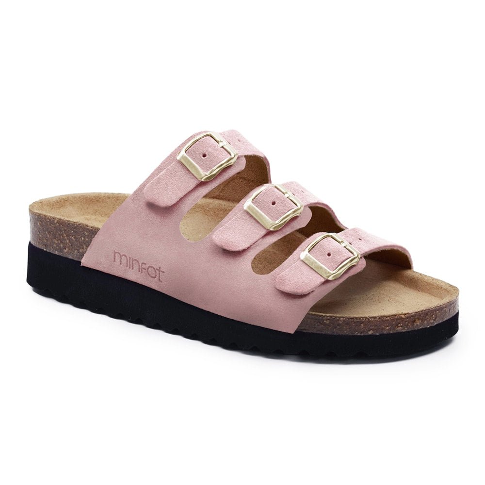 Minfot Sandal Mjuk Bio Rose Mocka