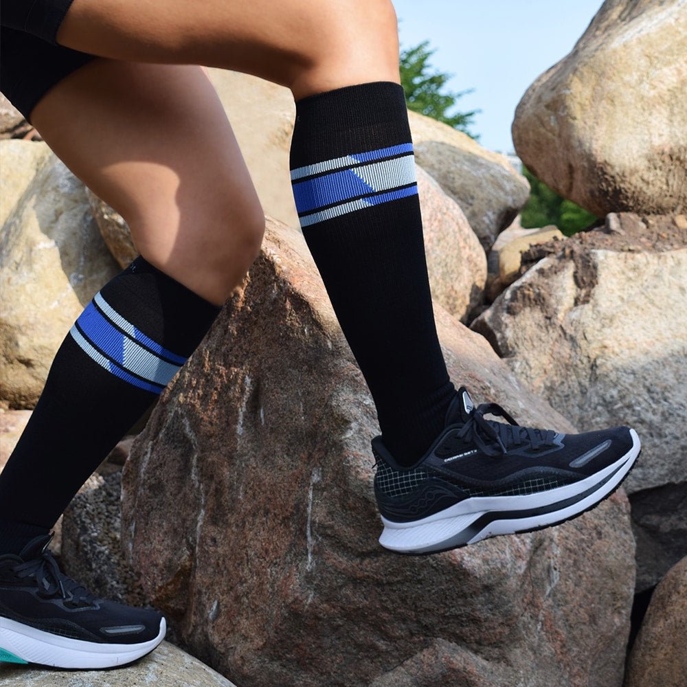 Minfot Sport Kompressionsstrumpor Speed Lyocell 2-pack