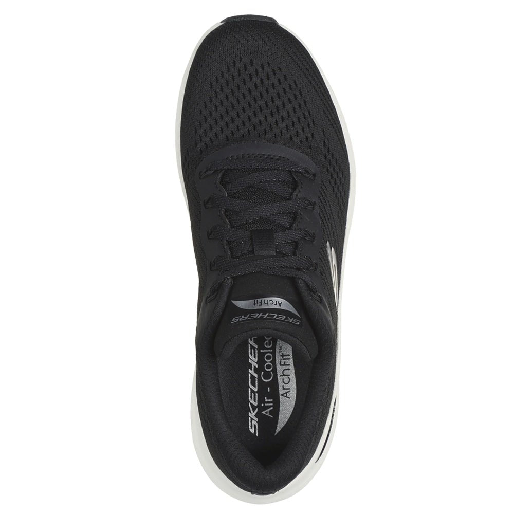 RESALE Skechers Womens Arch Fit 2.0 Big League Black White