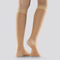 Mabs Stödstrumpor Nylon Bred Sand 1-pack