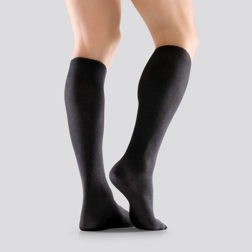 Produktbild 2 - Mabs Stödstrumpor Tunna Bomull Svart