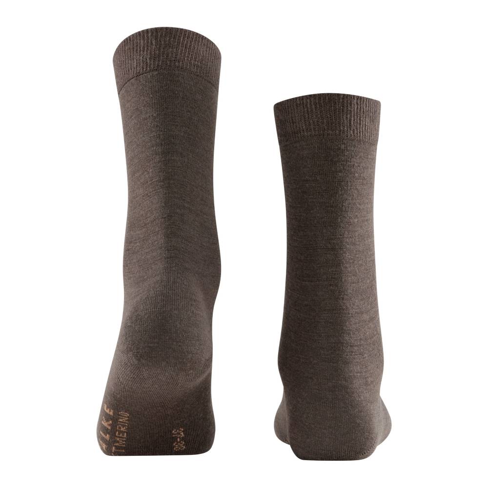 Produktbild 3 - Falke Softmerino Women Socks Dark Brown