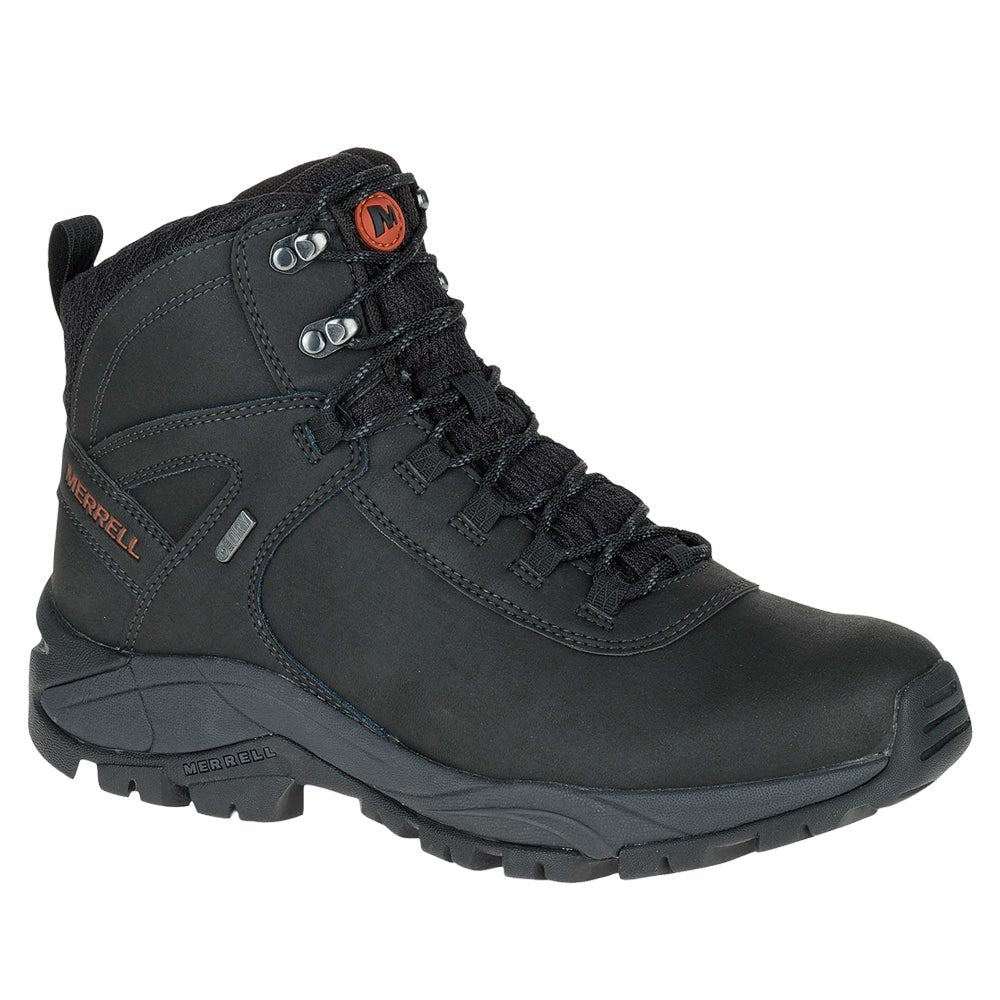 Produktbild 5 - Merrell Promenadsko Herr Vego Mid Leather WTPF Black
