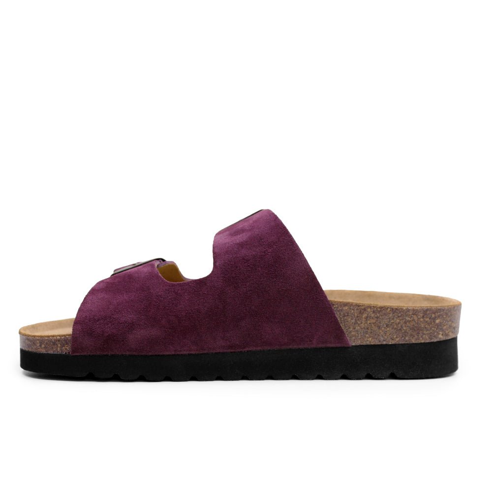 Produktbild 4 - Minfot Sandaler Moa Mocka Bordeaux