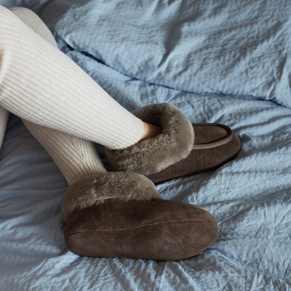 Produktbild 2 - Minfot Fårskinnstofflor Sunne Stone