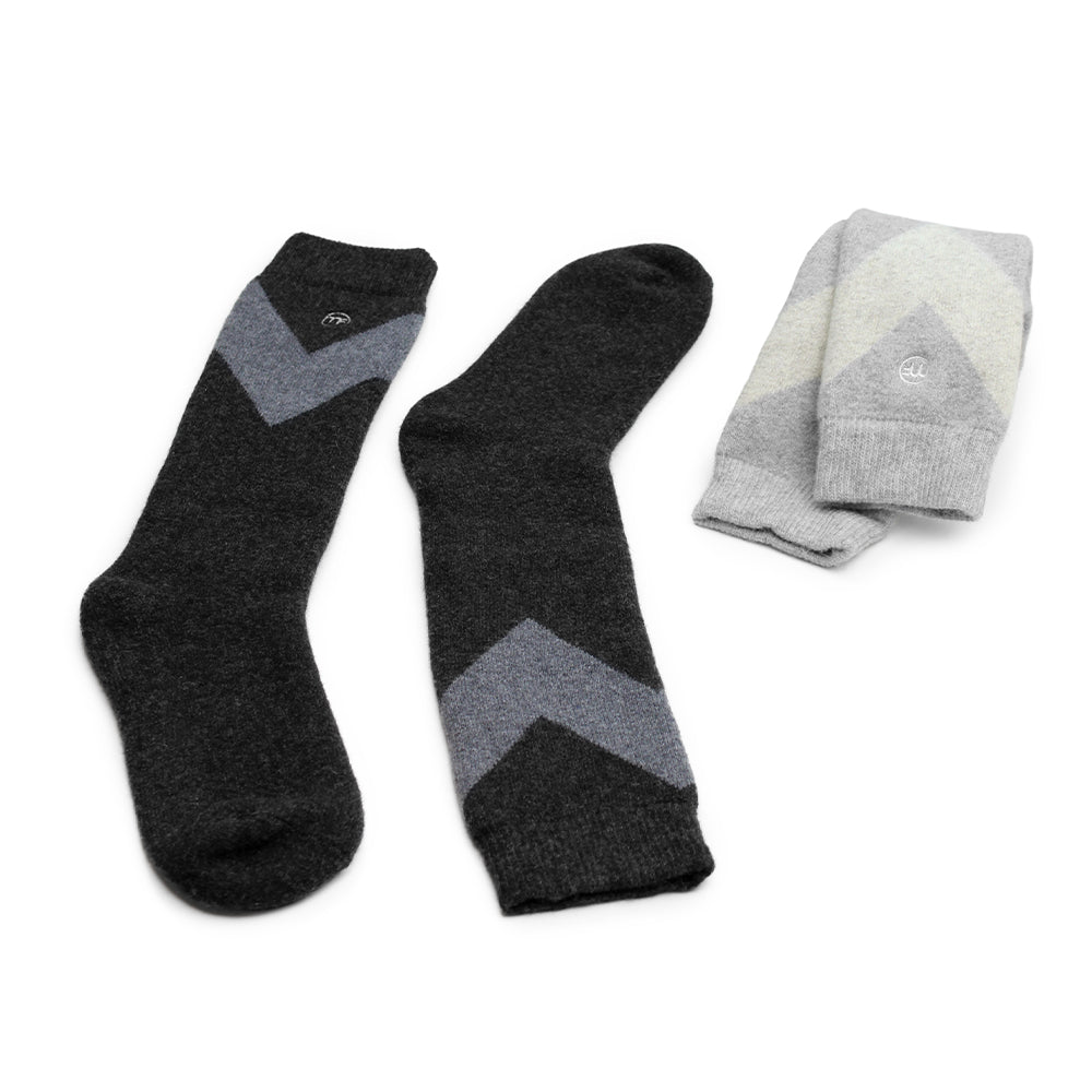 Produktbild 6 - Minfot Höga Raggsockor Ull Vile 2-pack
