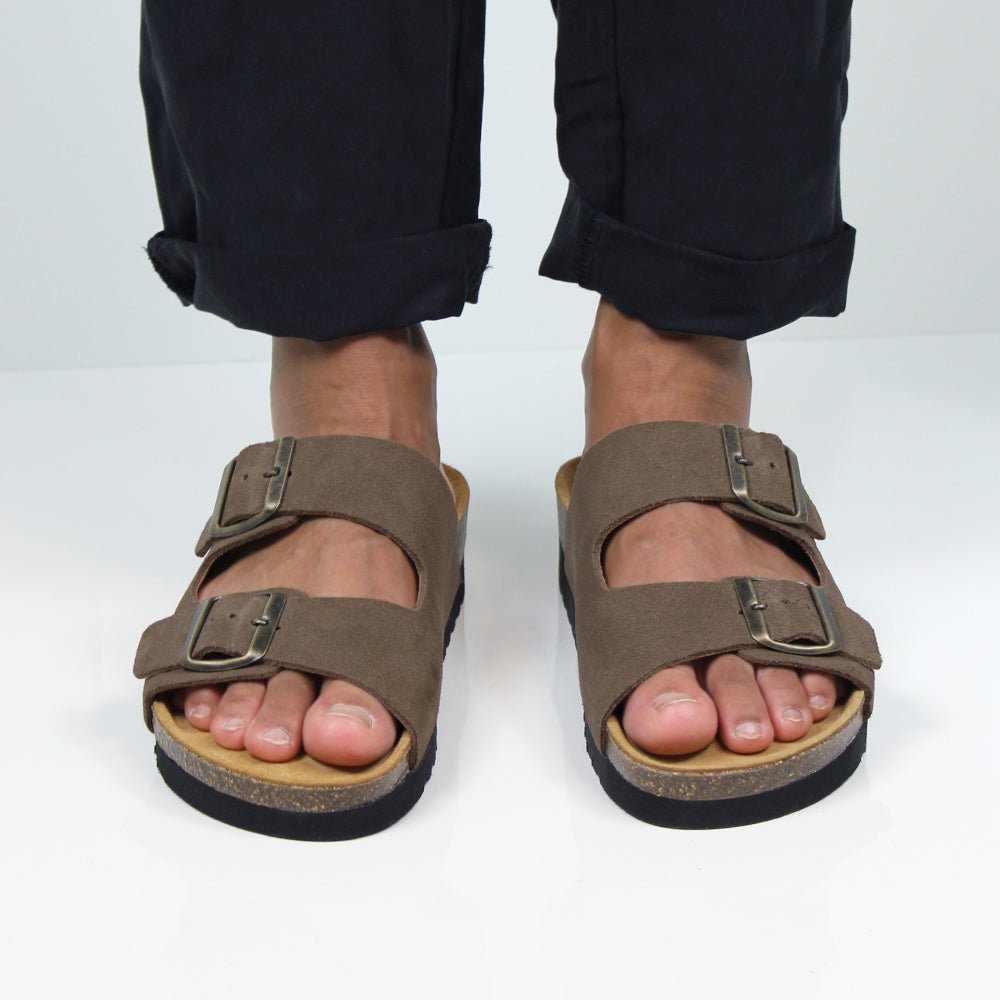 Minfot Moa Sandaler Dam Mjuk Bio Mocka Taupe