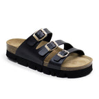 Minfot Upstep Lux Sandaler Dam Svart