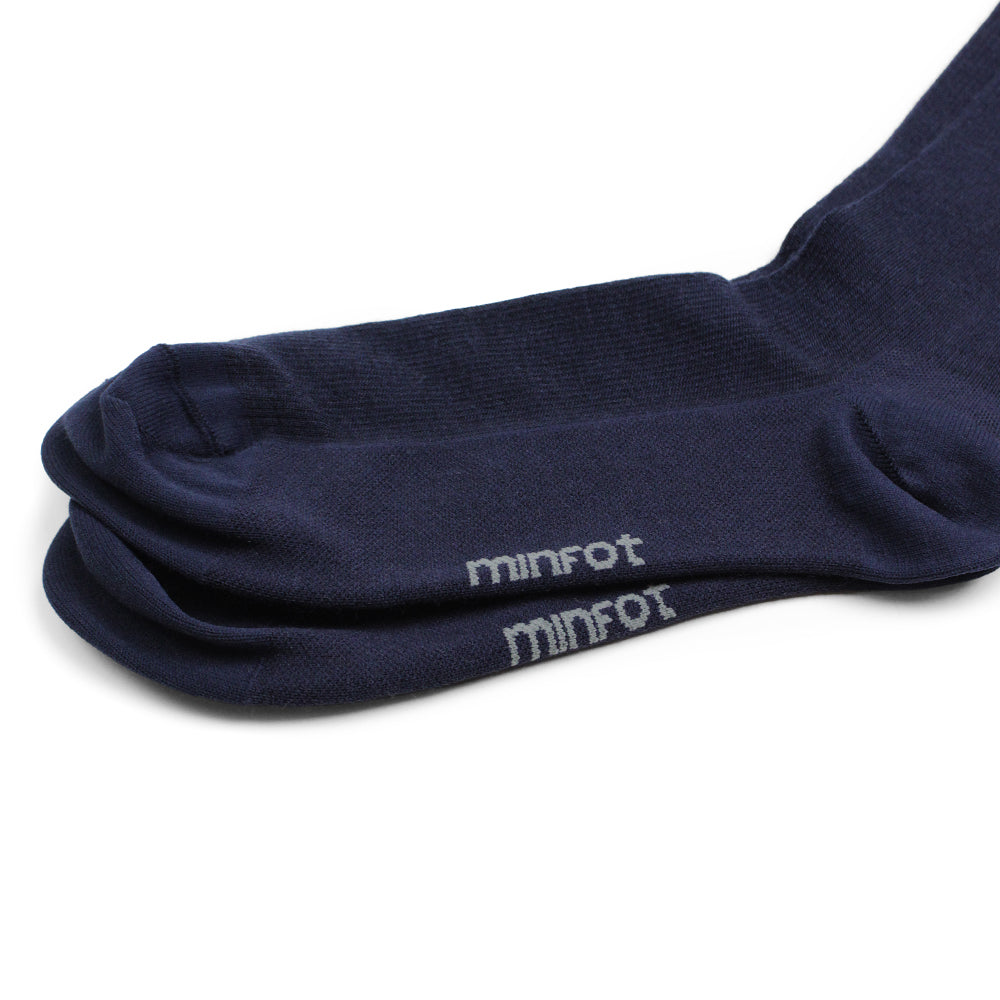 Minfot Stödstrumpor Merinoull Navy 1-pack