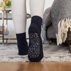 Minfot Antihalkstrumpor Ull Cosy Iris 2-pack